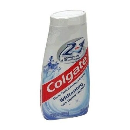 Colgate 2 in 1 Toothpaste & Mouthwash, Whitening 4.6 ounce 153095